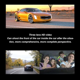 Generic Dashcam Front Dash Camera, 2 Inch IPS Dashboard Car Camera, Driving Recorder with Night Vision, 170° Wide Angle, Loop Recording, G-Sensor, Motion Detection, Generich6xrm3zt41