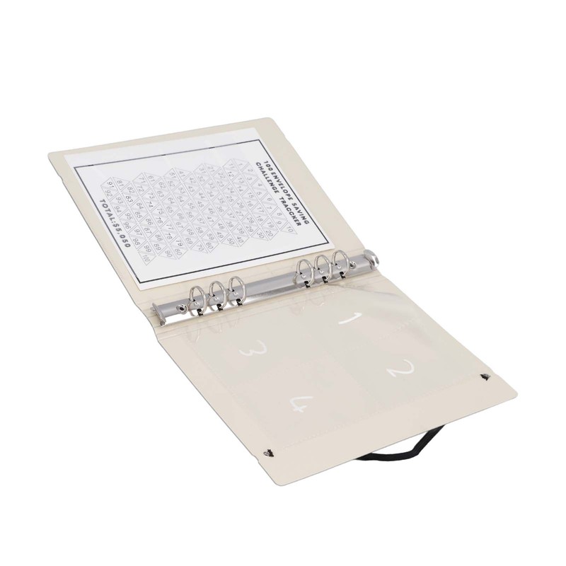 100 Envelopes Money Saving Challenge Binder Reusable A5 Budget Binder