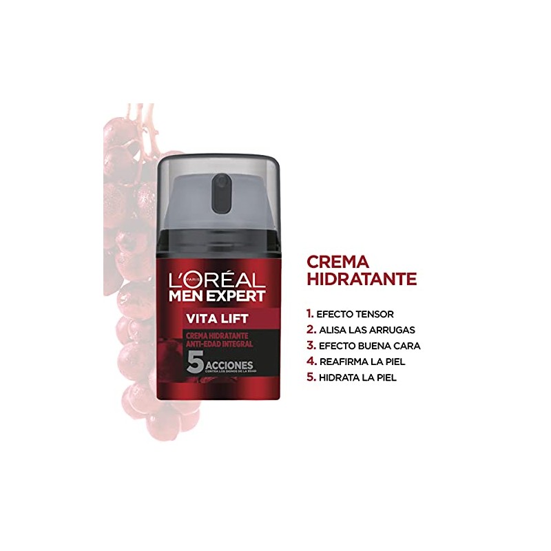 L'Oréal Paris Power Age Men Expert Kit Cuidado Antiarrugas