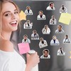 Doctor Phrase Pattern, 12pcs/set Fridge, Room Adults Inspirational Refrigerator Diet