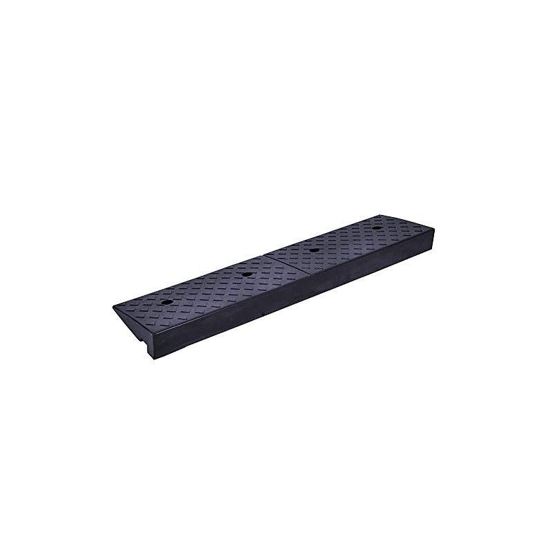 Electriduct 3.1" Heavy Duty Rubber Curb Ramp 20,000 lbs Weight