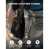 HOOK-EZE Fishing Line Cutter, Fly Fishing Nippers with Retractors and