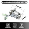 XQSMWF Driver Side Door Lock Cylinder with 2 Keys Compatible
