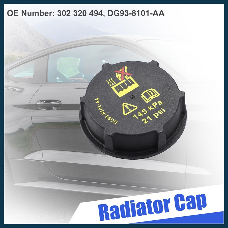 TUCKBOLD Engine Radiator Cap Cover Replace 302 320 494 DG93-8101-AA