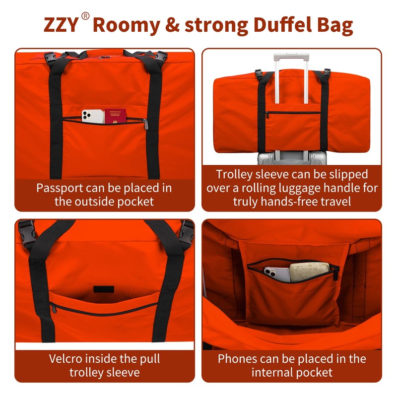 Extra Large Duffle Bag 110L Travel Duffle Lightweight Luggage Bag