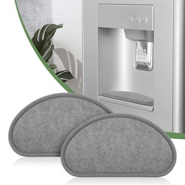 JIEYAO 2 Pack Refrigerator Drip Tray, Drip Pad for Refrigerator Water Dispenser, Water Absorbent Fridge Drip Catcher Soft Refrigerator Mats Hide Stain Accessories for Coffee Machine Water Tray