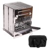 CAMPMAX Large Portable Folding Camping Wood Stove for Outdoor Cooking,