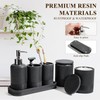 Bathroom Accessories Set, 6-Piece Bathroom Accessory Set, Toothbrush Holders Set,