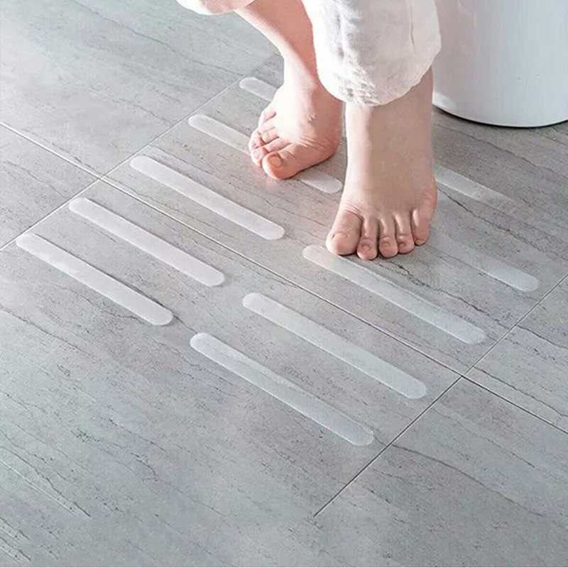 12pcs Anti Slip Bath Tapes Grip Non Slip Shower Strips