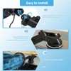Grinsvalley 2 Set Portable Car USB Powered Auto Fan with