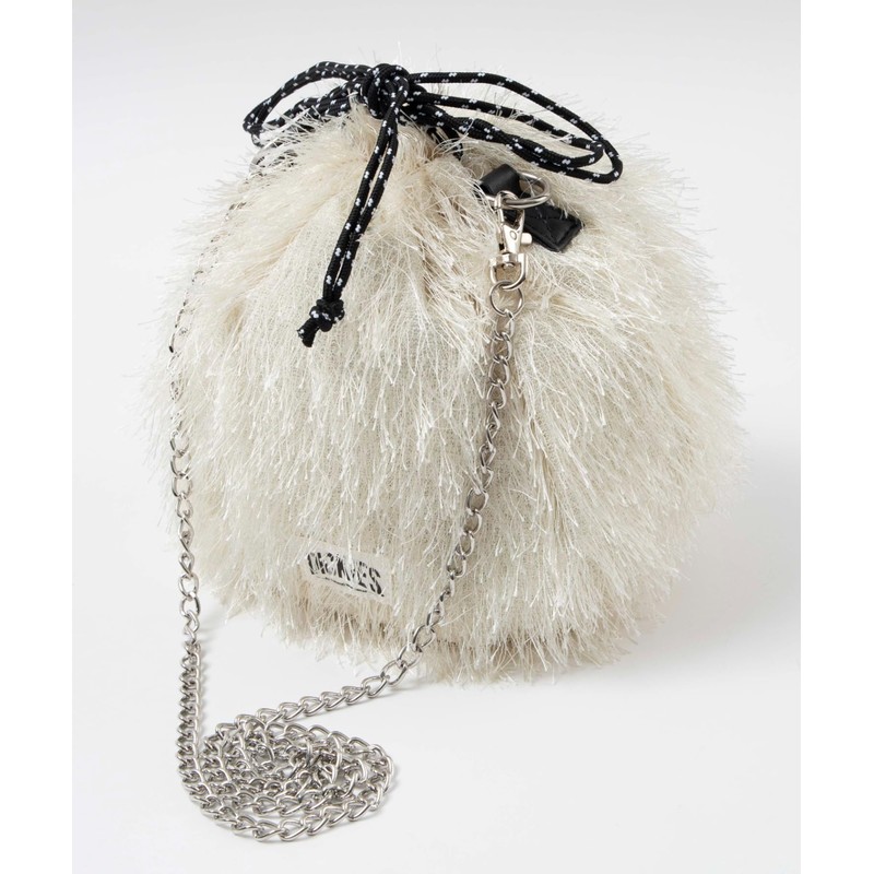 Wigo Dickies Fringe Drawstring Shoulder, white (off-white)