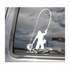 Right Now Decals Fly Fishing Fisherman Trout Fish - Cars