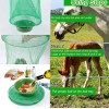 DKEP 8 Pack Ranch Fly Traps Outdoor Hanging Fly Trap