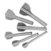 6pcs /set DIY Leather Carft V Shape Punch Belt End