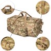 Tactical Deployment Duffle Bag Large Capacity Travel Gear Bag Camo
