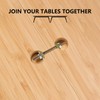 Countertop Connector,Furniture Fastening Connectors Table Top Fasteners Countertop Flip Connector