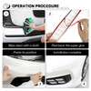 Hbxdeco 2PCS Anti-Collision Car Bumper Guard Strip, Anti-Scratch Car Bumper