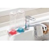 Yoshikawa 4003093 Plastic Bottle Opener & Drainer Stand (Pink/Blue)