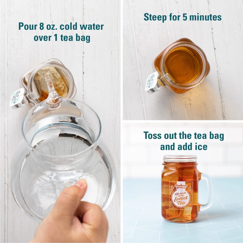Southern Breeze Zero Sugar Cold Brew Sweet Tea Bags 20