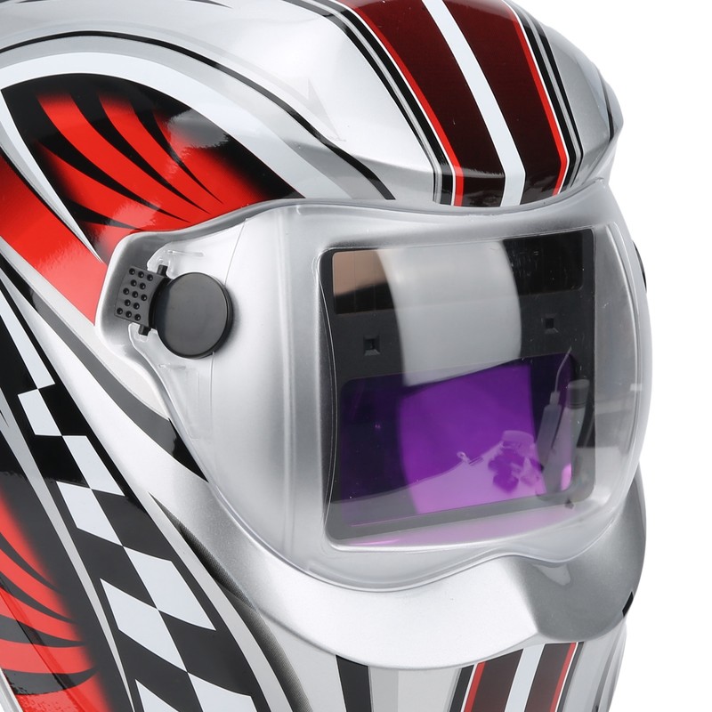 Welding Protective Helmet Automatic Dimming SolarPowered for Face Protection Accessories