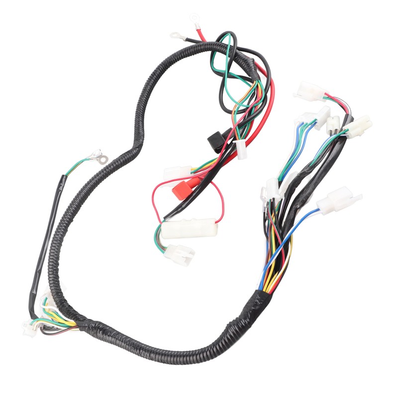 Engine Wiring Harness Assembly CDI Unit Solenoid Plug for GY6
