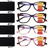 Blue Light Blocking Progressive Multifocus Reading Glasses for Women Stylish