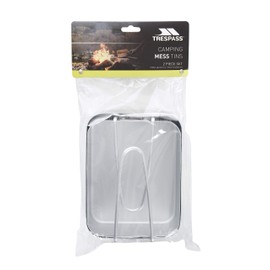 Trespass Messy, Not Applicable, 2 Set Mess Tin (18,5cm x 15cm x 6cm / 16,8cm x 13,5cm x 5,8cm), Multicolour