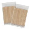 200 Pcs Pointed Cotton Swabs - 4 Inch Precision Microblading