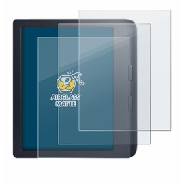 brotect 3 x anti-glare tempered glass film compatible with Kobo Libra 2 protective glass protective film matte [extremely scratch-resistant 9H, anti-reflex,