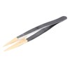 Anti Magnetic Tweezers with Replaceable Pointed Wooden Tips Watch Repair