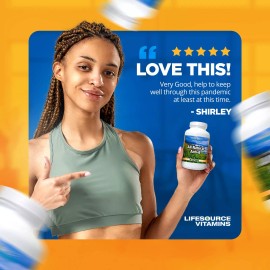 Vitamins All Natural Anti-B for Immune Support, 14 All Natural Ingredient with Echinac...