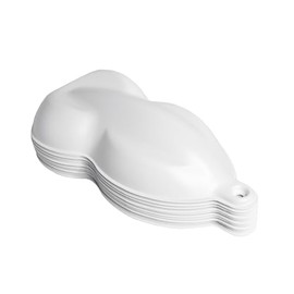 Speed Shapes (10) White Plastic Car Models for Auto Paint Display, Wrap and Tint Sample Display | Made in USA