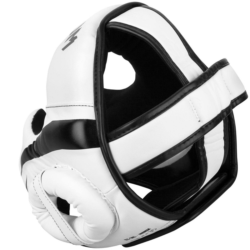 VENUM Elite Headgear (White/Black)