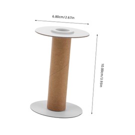 LALAFINA 5pcs Practical Weaving Bobbins Empty Wire Spools for DIY Thread Spools Embroidery Yarn Winding Sewing for Craft