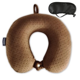 Gosider Memory Foam Travel Pillow, Comfortable Travel Neck Pillow U Shape, Support Neck and Head to Relieve Fatigue, Portable Neck Pillow Suitable for Planes, Trains, Self-Driving Cars