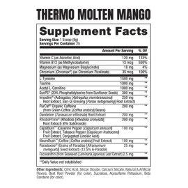 Prosupps Thermo Fat Termogénico 25 Servicios Mango Derretido