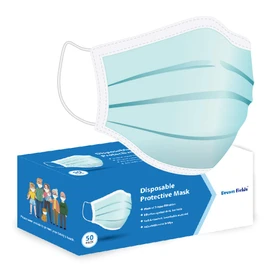 DREAM FIELDS Disposable Breathable Face Masks 3 layer Meltblown Filter (Sealed in Plastic Bag and Packed in Color Box), Shipped from Australia (500)