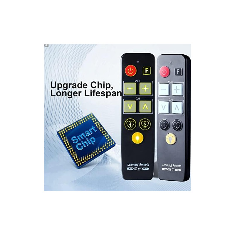 Universal Seniors Elderly Big Button IR Remote Control For TV,