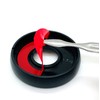 Black/Black Luminous Ignition Lock Cover Ring Decorative Sticker Ring Keyhole