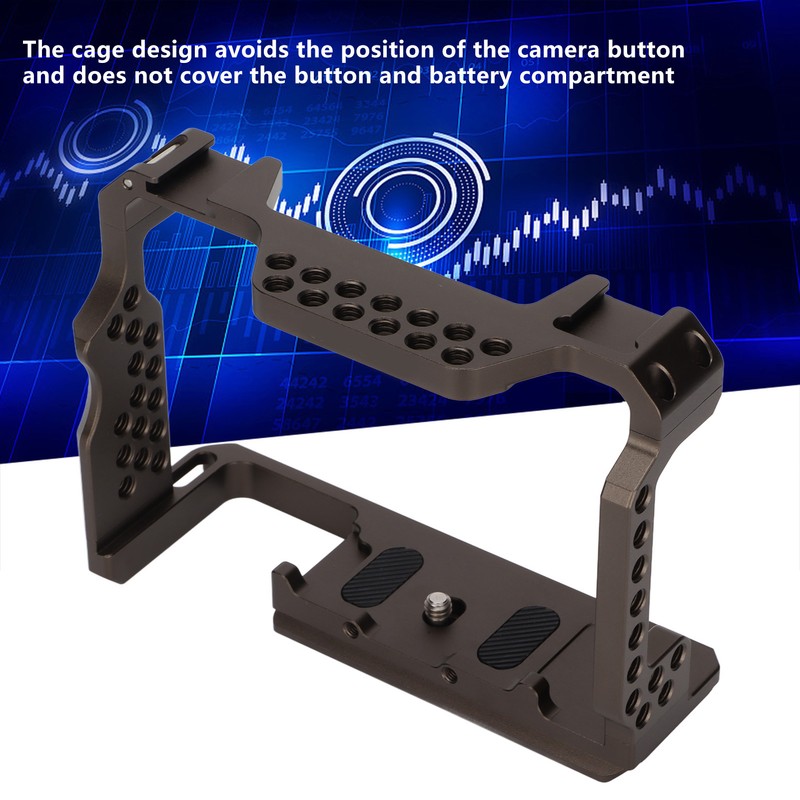 For Sony A7M3 Camera Cage CNC Machining Aluminum Alloy Camera