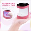 MEKK Cordless Mini UV Light for Gel Nails - 24W