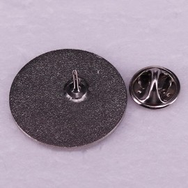 GuDeKe - Broche de solapa esmaltado con texto "I Love Emo Girls gótico" para mujer, regalo para mochilas, Cobre, No es una piedra preciosa