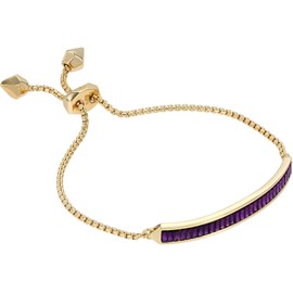 Kendra Scott Jack Delicate Chain Bracelet Gold Black Spinel One Size