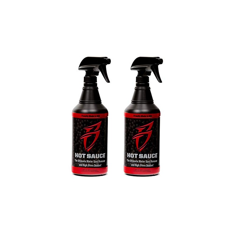 Boat Bling Hot Sauce Premium Hard Water Spot Remover w/High-Gloss