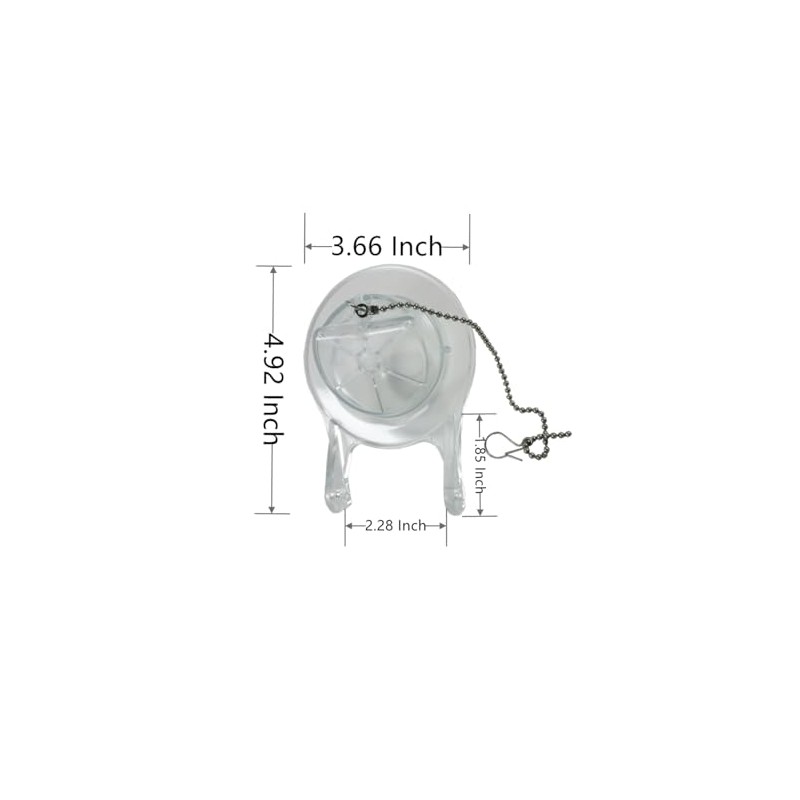 Toilet Baffle Replacement Compatible GA715014-GEG1 (Clear) (Normal)