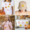 JarThenaAMCS 14Pcs Fall Iron-On Sew-On Patch Pink Orange Pumpkin Heat