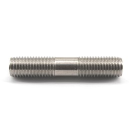 (20 Pieces) M8x80mm Double End Threaded Stud 304 Stainless Steel Equal Thread Length Dual Threaded Rod Bolts Fasteners