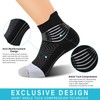 IRAMY Compression Ankle Support Running Socks Women Coolmax Wicking 3