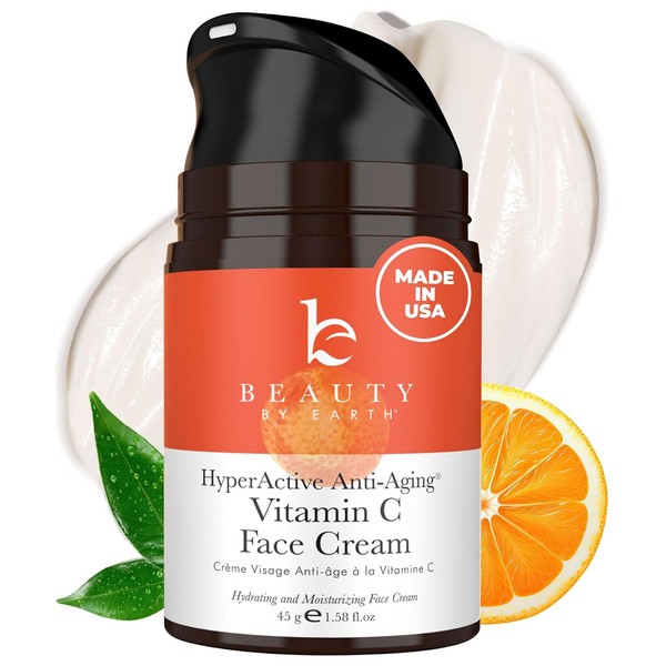 **Beauty by Earth Vitamin C Face Cream – Organic Brightening
