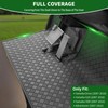 Cartalia Golf Cart Floor Liner Mat 8mm Thick Rubber Full